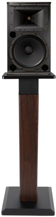 soudesileim 1 paio di supporti per altoparlanti regolabili in altezza 65 – 85 cm, portata massima 30 kg, supporto per box autoportante con cuscinetti antiscivolo, supporto per altoparlante (colore