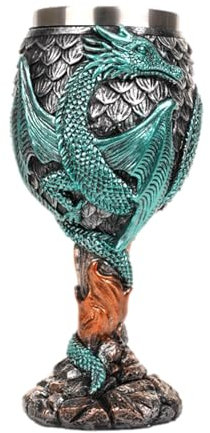 Copa del Dragón, Cáliz del Dragón | Taza para beber cáliz vino con dragones de acero inoxidable - Cálices multiusos y seguros para reuniones y decoración de fiestas.