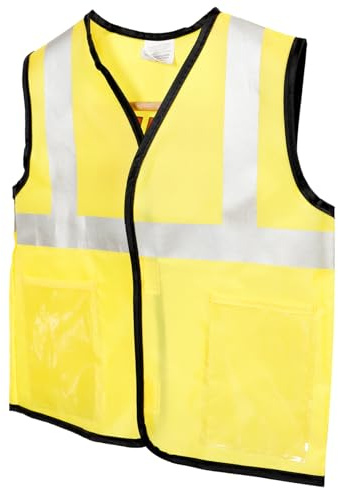 Yardwe Gilet Sicurezza Riflettente Leggero per Scuola e Attività Outdoor Alta Visibilità per Ragazzi e Ragazze Vestibilità Confortevole e Traspirante Protezione Stradale