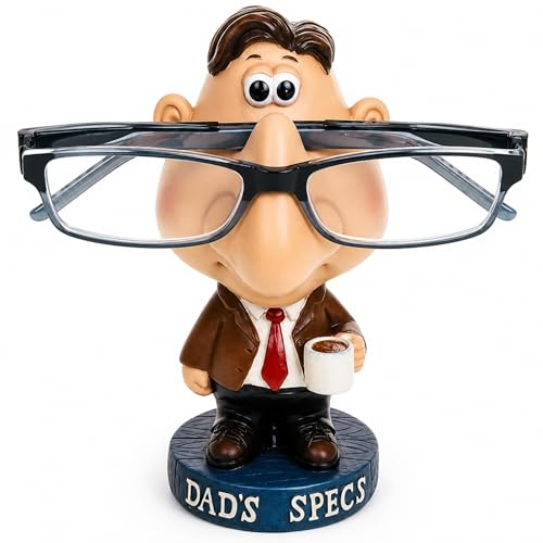 Glasses Holder For Dad Specs,Funny Glasses Stand Gift For Dad