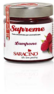 Saracino - Pasta Concentrada para Aromatizar de Frambuesa, 200g