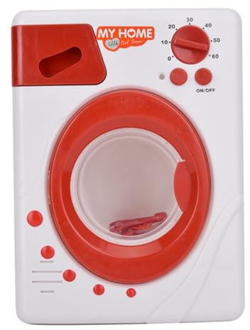 VGEBY1 Haushaltsgerätespiel, Raumspielzeug, Haushalts-Simulationsgerät für Kinder (Waschmaschine)