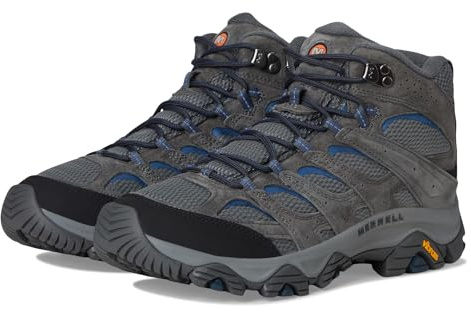 Merrell Men's Moab 3 Mid Hiking Boot, Granite, 10