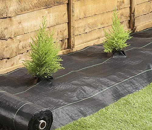 1PEZZO Telo Pacciamatura Verde mt 0,5 x 100 =mq 50 Anti Erbacce per Orto, Giardino, Stabilizzazione UV