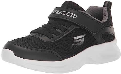 Skechers Unisex-Child Dynamatic, Black1, 4 Big Kid