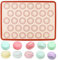 ZKGYUS Tapis de Cuisson Silicone pour Macaron Tapis Silicone Patisserie Tapis de Cuisson Réutilisable (42x29,5cm)