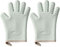 MOCHAMIK Wärmeisolierende Handschuhe aus Silikon für die Küche, rutschfeste, hitzebeständige Back-, Mikrowellen- und hitzebeständige Handschuhe