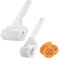 2 Pcs Lattice Pastry Cutters, Pizza Dough Pasta Cutter Wheel Set, Pastry Lattice Roller Cutter & Pie Cutters Specifically Designed for Aerating Bread/Pizza Crusts & Crafting Delicate Lattice Designs