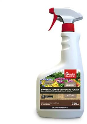 Garden Center Shop | Fertinagro Vida Biofertilizante Universal Foliar 750 ml | Abono Líquido Nutritivo | Estimula Crecimiento y Follaje Saludable | Uso Interior y Exterior alto en aminoácidos