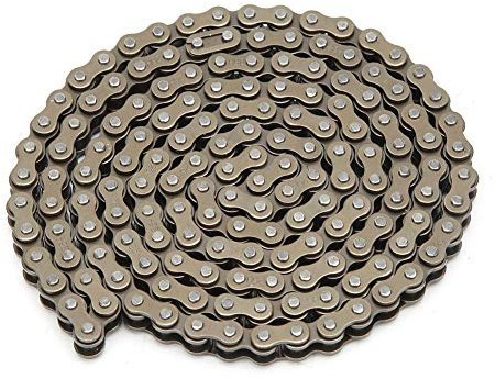 25H 158 Links Chain Fits for Pocket Dirt Bike Mini Quad ATV Scooter - Stainless Steel Pit Bike Sprocket