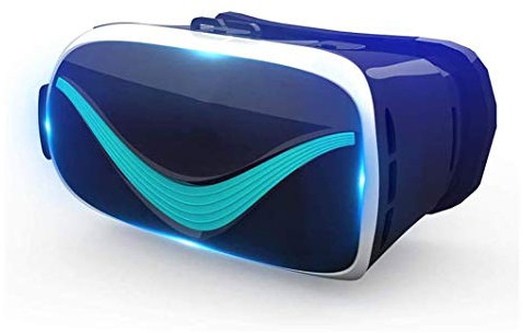 SMSOM VR Auricular compatible con iOS y Teléfono Android - Gafas de realidad virtual universal: juegue sus mejores juegos móviles con un nuevo y suave y cómodo nuevo 3D VR Gafas | con protección de lo