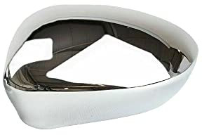 BSSTORE 89830 Calotta Specchietto Retrovisore Cromata Lucida per 500 dal 2007> (Sinistro - Lato Guida)