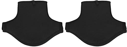 ANKROYU Paar wasserdichte Kajakhandschuhe, Neopren-Paddelhandschuhe, Verdickende Segelhandschuhe, wasserdichte Ruderhandschuhe Für Seekajak, Kanufahren (Schwarz)