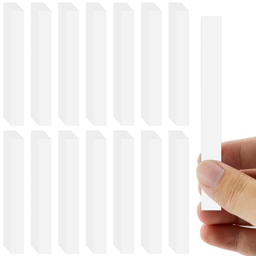 330 Pezzi Carta Rettangolare Profumi, 10 x 1,2 cm Bianco Tester Profumo usa e getta,Carta Prova Reattiva,Aroma Monouso Profumo Strisce Prova,per Aromaterapia,Oli essenziali