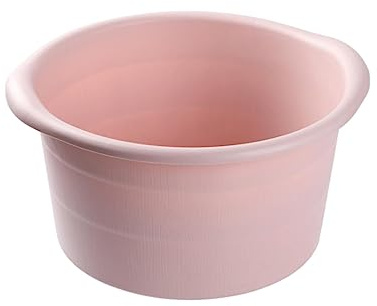 Generic Vasca per Immersione Dei Piedi Vasca per Pediluvio SPA Altezza Secchio 7,5 Pollici Portatile Integrato con Punti Convessi Rotondo Robusto per Ammollo, ROSA