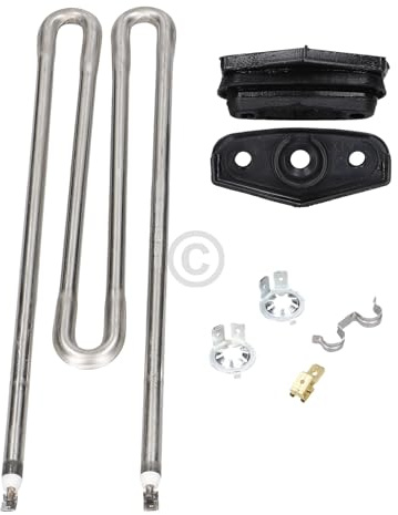 Europart 10020943 Värmeelement tvättmaskin värmestav rörradiator rörvärmare värmeelement 2 100 W tvättmaskin passar som Miele 6260482 6260481 6260480