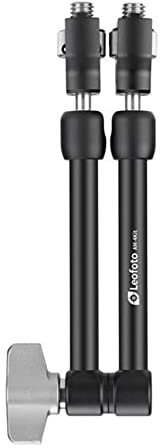 Leofoto AM-4 Kit braccio magico con morsetto per iPad adattatore per treppiede fotocamera