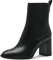 Tamaris Damen Ankle Boots, Frauen Stiefeletten,knöchelhoch,reißverschluss,Stiefel,Bootee,Booties,halbstiefel,Kurzstiefel,Black,39 EU