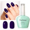 Firedeep Smalto Gel Viola Scuro, Bottiglia Grande Da 16 Ml Smalto Gel Viola Uv/Led Soak Off Per L'Autunno E L'Inverno