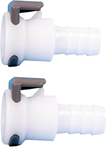 Vosoirsi Fits Air Hose Quick-Connect Female Connector Replacement Part for Sleep Number Bed F-236 (for Beds with 3/8 Inside Diameter Hoses) 2 Pack