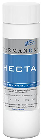 Permanon Hecta Nettoyant de cuisine pour graisse de cuisine sur hotte en acier inoxydable, dégraissant rapide pour la graisse de cuisine (1000 ml)