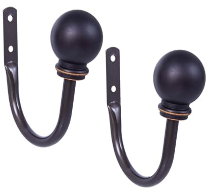 Kenney KN74808V1 Chelsea Holdbacks, One Size, Oil Rubbed Bronze