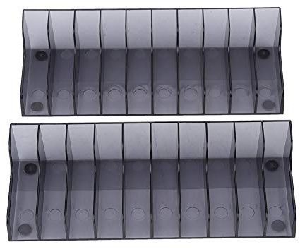 Socobeta 2 Pcs Game Card Box Large Capacity Game CD Storage Bracket Compatible with PS4/SLIM/PRO Consumer Electronics