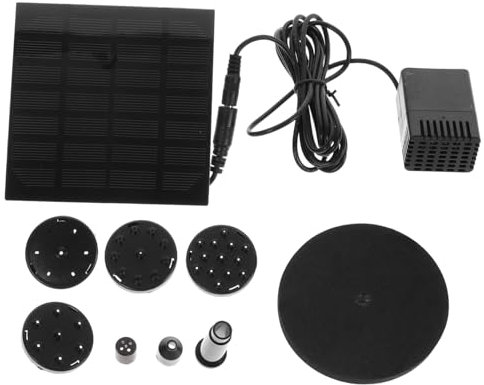 SUPVOX Piscine Solaire Pompe aerateur Solaire Fontaine e Flottante Pompe à Eau de Bassin à énergie e de Fontaine à énergie e Extérieur