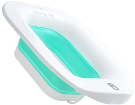 minkissy Sitzbad Für Toilette Elektrische Badewanne Sitzbad Toilettensitz Altenpflege Gesäßbad Waschbecken Patiententoilette Sitzbecken Schwangere Frauen Sitzbadewanne Becken Schwangere