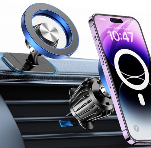 Coolpow Soporte Movil Coche Magsafe [Super imanes] Suporte Telemovel Carro