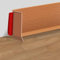Vinyl Self-Adhesive Skirting Board, 5M Peel and Stick Baseboard Trim, Flexible Skirting Board 10cm Wide Wall Baseboard Molding Trim For Floor Wall Base and More Yellow Oak