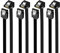 6.0Gbps SATA 3.0 Cable L Shape to Straight 4Pcs with Locking Latch 40cm for HDD SSD SATA I/II/III High Speed 90 Degree Right Angle Data Connector Short Cord Metal Clip LType for CD Driver DVD Writer