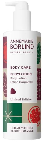 ANNEMARIE BÖRLIND BODY CARE BODYLOTION LIMITED EDITION Cedar Wood & Blood Orange (400 ml) - Pflegende & Verwöhnende Körperlotion, Strafft, Befeuchtet und Stärkt die Haut, Vegan