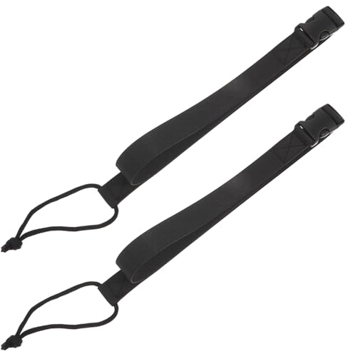 Anneome Set 2 Fasce Regolabili per Attacchi Snowboard Cinghia di Sicurezza Resistente per Accessori Snowboard Sport Invernali per Adulti Principianti