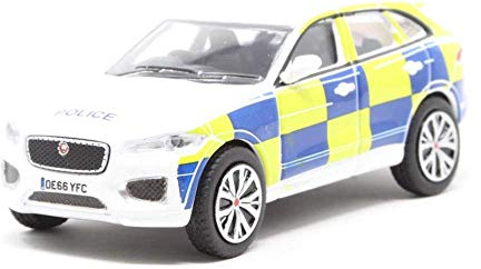 Oxford Diecast 1:76 Jaguar F Pace Police Collectable model 76JFP004