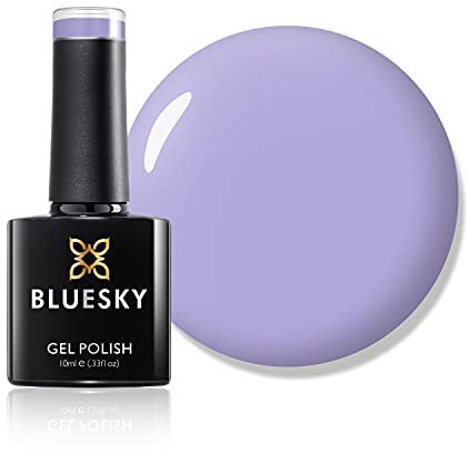 Bluesky Smalto Per Unghie Gel, Swing On The Swings, Ss2005, Viola, Blu, Pastello, Pallido (Per Lampade Uv E Led) - 10 Ml