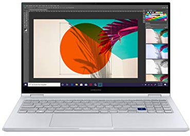 Samsung Galaxy Book Flex 39,62 cm (15,6 Zoll) Notebook (Intel Core i5-1065G7, 8 GB RAM, 256 GB SSD, S Pen, Windows 10 Home) royal silver