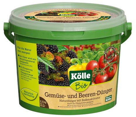 Kölle Bio Gemüse- und Beerendünger, 2,5 kg Eimer