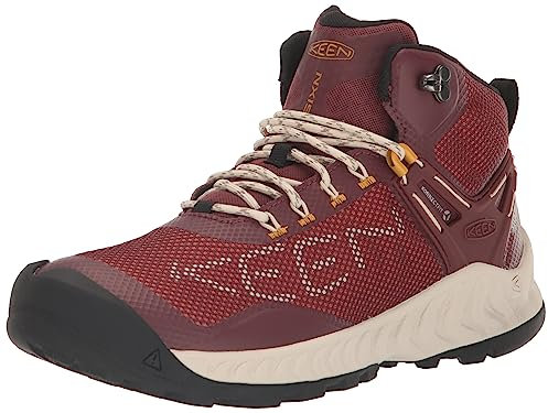 KEEN Damen Nxis Evo Mid Waterproof Wanderstiefel, Andorra/Golden Yellow, 39 EU