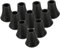 TOYANDONA 10st Rutschfeste Trommelbeinhalterung Gummi-drum-rack, Gummifüße Matten Für Drum-kit-racks Übungs-drum-kit-ständerfüße Drum-rack-füße Drum-racks Mit Gummifüßen Ausleger Metall