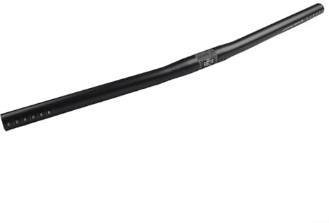 Manubrio per bicicletta da 25,4 mm in lega di alluminio, lunghezza 600 mm, manubrio riser per biciclette MTB mountain bike (manubrio dritto)