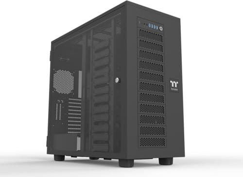 Thermaltake AX700 TG | Super Tower Chassis | Workstation | Server- & KI-Anwendung | Black