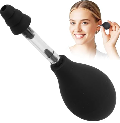 NHQZ 1 Pezzi Dispositivo di Aspirazione a Pressione 'orecchio, Strumento Dispositivo di Scarico della Pressione 'orecchio, acufene apparecchi, Riduce la Tensione