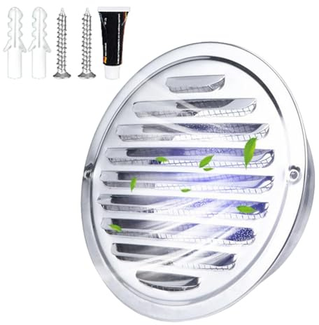 Sombrero Chimenea de Acero Inoxidable 70-200mm Tapa de Lluvia Sombrerete de Chimenea Techo para Tubos de Estufas Chimeneas(150mm/5.90in)