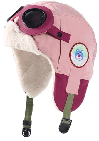 Gorro de Invierno para niños con Orejeras Gorro de Cazador cálido a Prueba de Viento con Forro Polar para niños niñas de 4 a 12 años Estilo 2 Trapper, con Orejeras, Invierno con