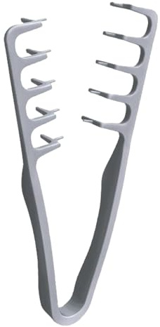 Brosse À Cheveux Coiffante, Peigne Texturé, Peigne De Coiffure Volumisant À Dents Larges, Outil Volumisant Les Racines Frange Couvrant Les Coutures, Pour Et Femme