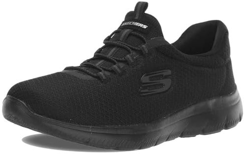 Skechers Damen Summits Sneaker, Schwarz, 36.5 EU