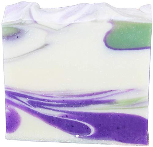 GREENDOOR Naturseife fest Blumenwiese 100g, Bio Handseife vegan, Naturkosmetik, natürlich verseifte bio Pflanzenöle, Seifenstück für Hände Gesicht Körper, Natur Stück-Seife