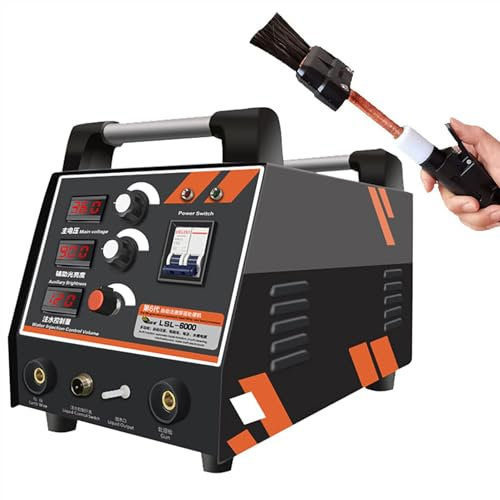 Macchina per la pulizia delle saldature 3600W Saldatrice ad arco di argon in acciaio inossidabile Saldatore TIG MIG con processore automatico di cordoni di saldatura a iniezione di liquido Lucidatura