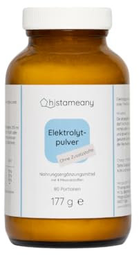 Elektrolyt-Pulver ohne Zusatzstoffe, ohne Zucker, ohne Süßungsmittel, ohne Aromen, 80 Portionen (177g), laborgeprüft